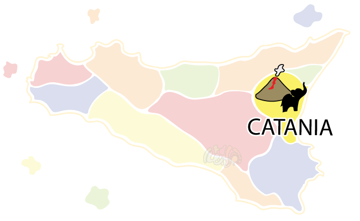 Catania area and Etna area