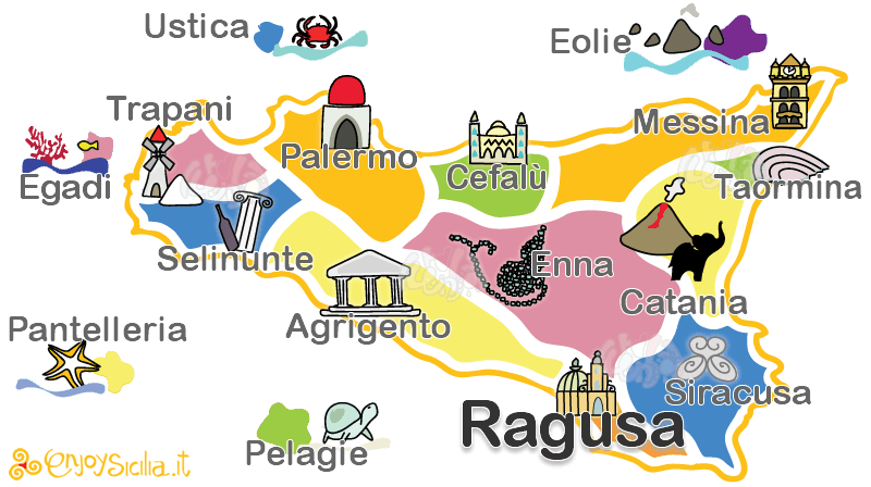 Ragusa tourist area