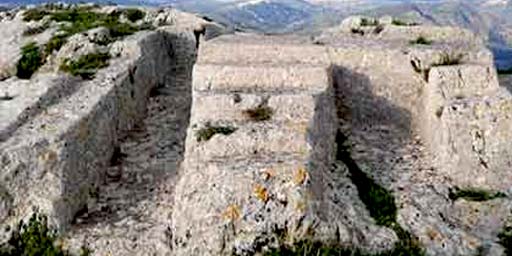 Altar of the god Cronos in Caltabellotta