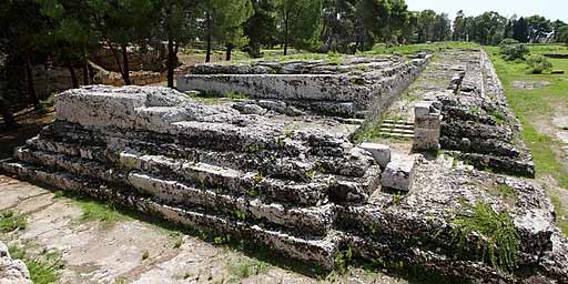 Ara di Ierone a Siracusa