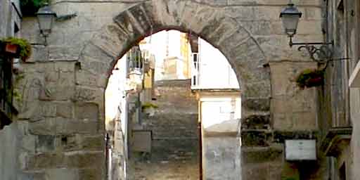 Arch of the Annunziata in Chiaramonte Gulfi