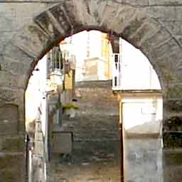 Arch of the Annunziata in Chiaramonte Gulfi