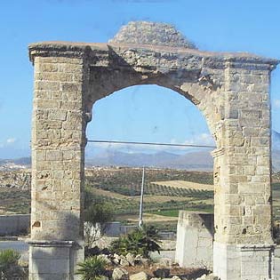 Arch of the Knight in Valderice
