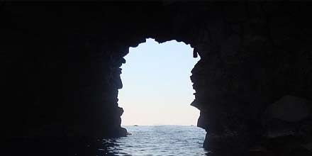 Perciato Arch in Filicudi
