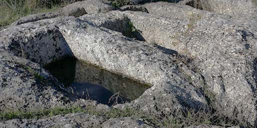 Gibil Gabib Archaeological Area in Caltanissetta