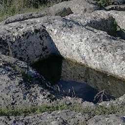 Gibil Gabib Archaeological Area in Caltanissetta