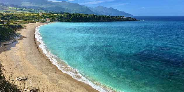 Bay of Guidaloca of Castellammare del Golfo