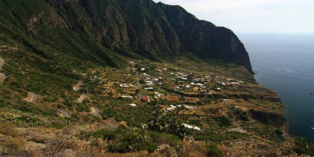 Pollara Village in Salina