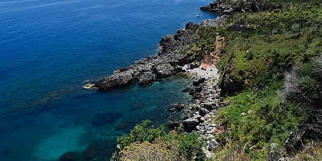 Cala Berretta in Riserva dello Zingaro