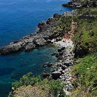 Cala Berretta della Riserva dello Zingaro