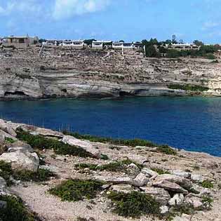 Cala Creta in Lampedusa