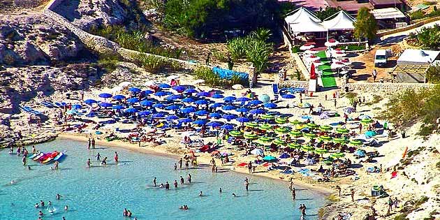 Cala Croce in Lampedusa