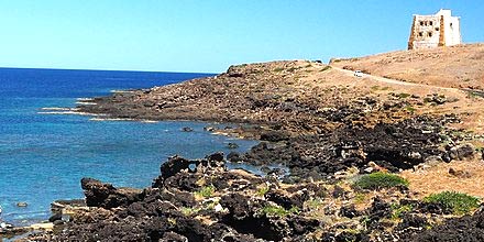 Cala dello Spalmatore ad Ustica