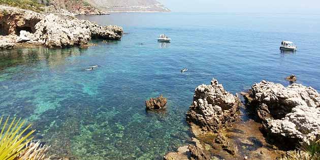 Cala della Disa in Riserva dello Zingaro