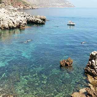 Cala della Disa in Riserva dello Zingaro