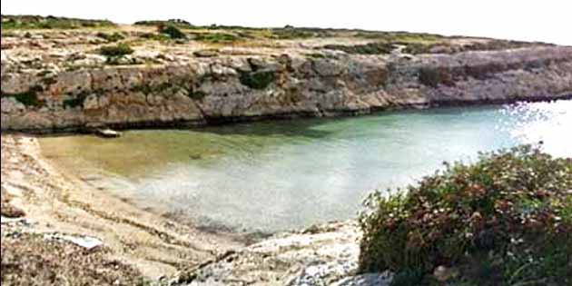 Cala Madonna a Lampedusa