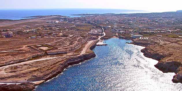 Cala Pisana a Lampedusa