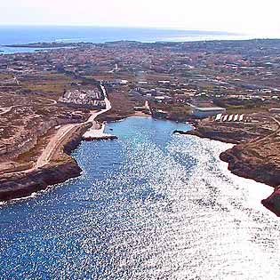 Cala Pisana a Lampedusa