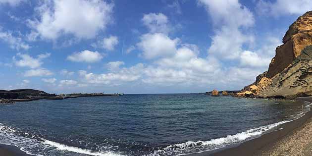 Cala Pozzolana in Linosa