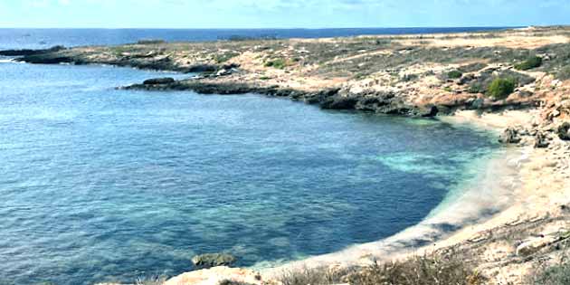 Cala Spugne in Lampedusa