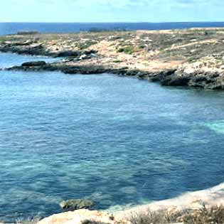 Cala Spugne a Lampedusa
