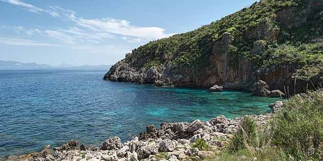 Cala dell'Uzzo della Riserva dello Zingaro