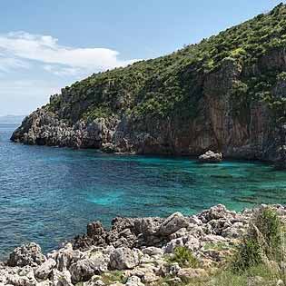 Cala dell'Uzzo della Riserva dello Zingaro