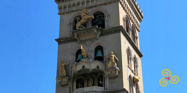 Bell Tower Of Cathedral in Messina