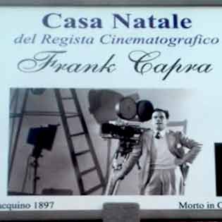 Birthplace of Frank Capra in Bisacquino
