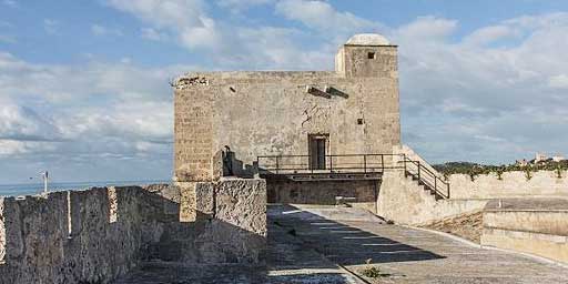 Sant Angelo Castle in Licata