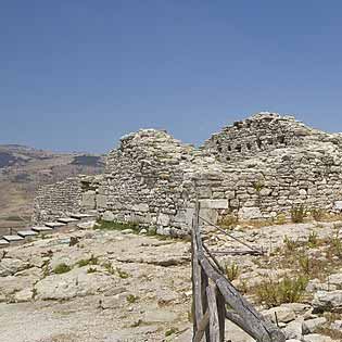 Calatabarbaro Castle in Segesta