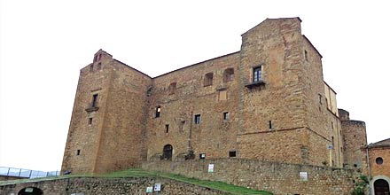 Ventimiglia Castle in Castelbuono