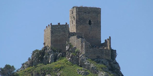 Serravalle Castle in Mineo
