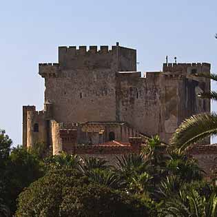 Falconara Castle in Butera
