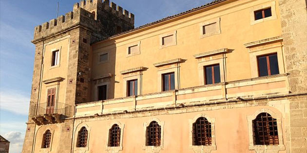 Castle of the Princes of Biscari in Acate