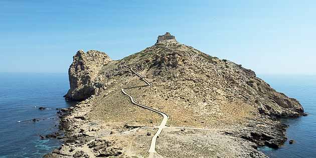 Punta Troia Castle in Marettimo