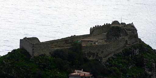 Saracen Castle in Taormina