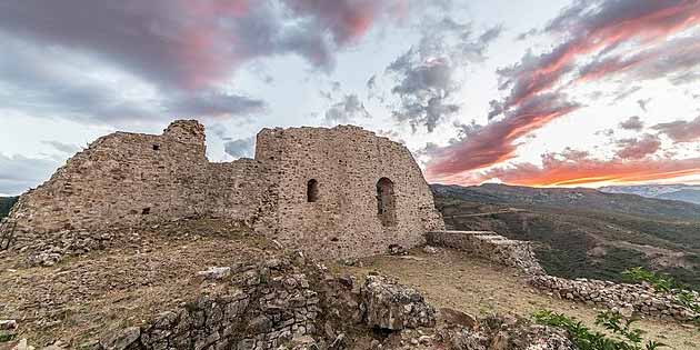 Ventimiglia Castle in Geraci Siculo