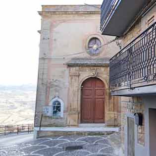 The church of San Carlo Borromeo in Castel di Lucio
