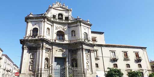 Church of San Placido in Catania