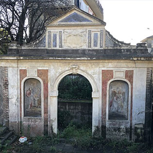 Ruins of Tenutella Church in Santa Venerina
