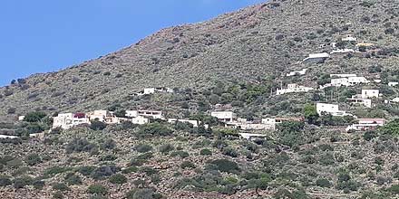 Contrada Pianicello in Alicudi