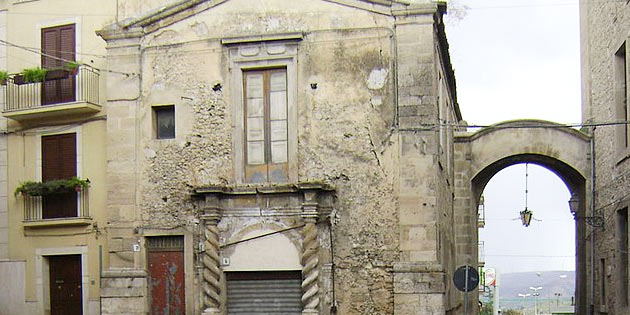 Former church of Santa Maria della Porta in Mineo