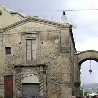 Former church of Santa Maria della Porta in Mineo