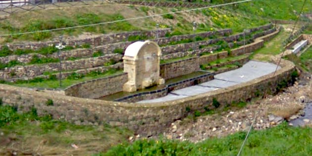 Fontana Canali a Francofonte