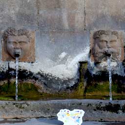 Fountain of the Canals in Piazza Armerina