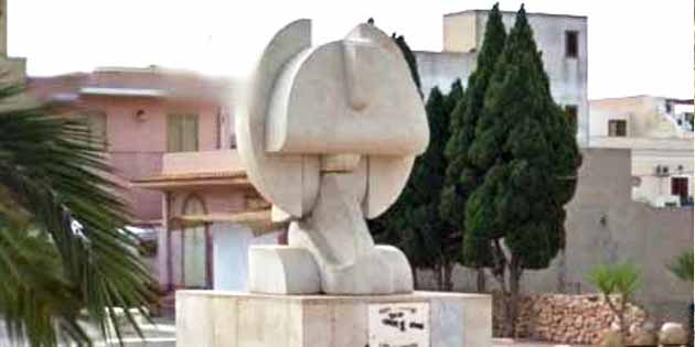 Cascella Fountain in Lampedusa