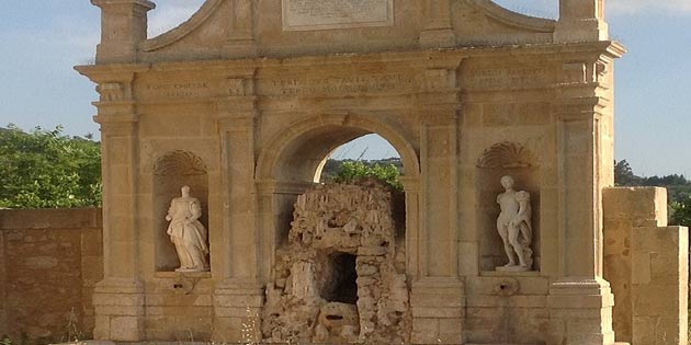 Fountain of the Nymphs in Leonforte
