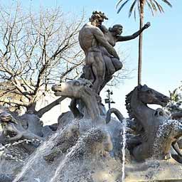 Proserpina Fountain in Catania