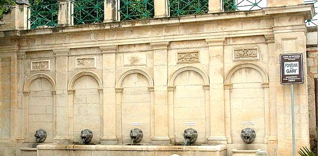 Fountain of Garì in Vittoria